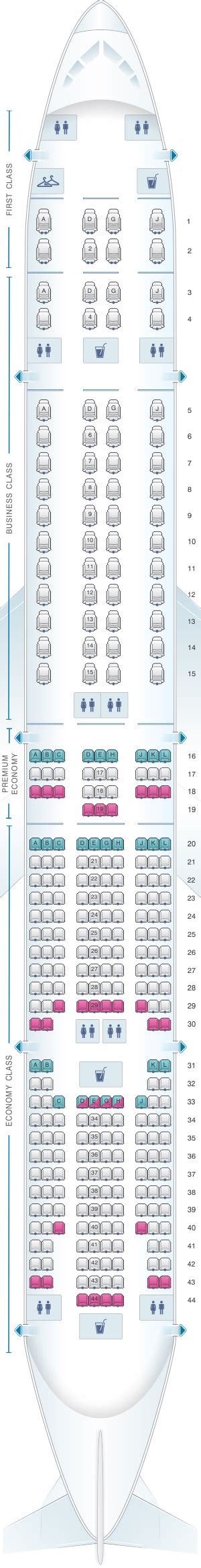 seat map boeing 777 300er american airlines.
